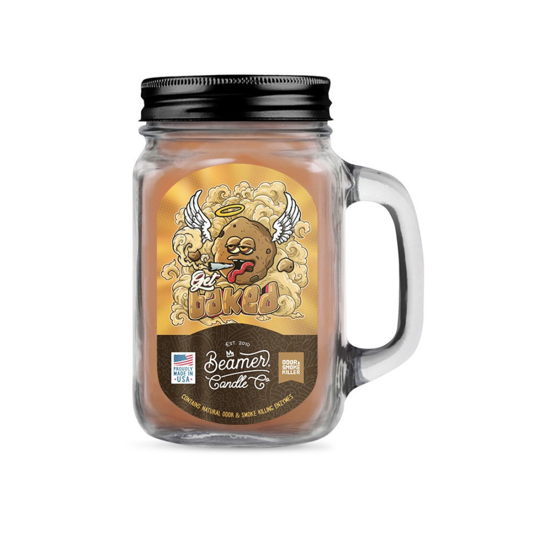 Beamer Candle Co. Mason Jar Candle – Get Baked: