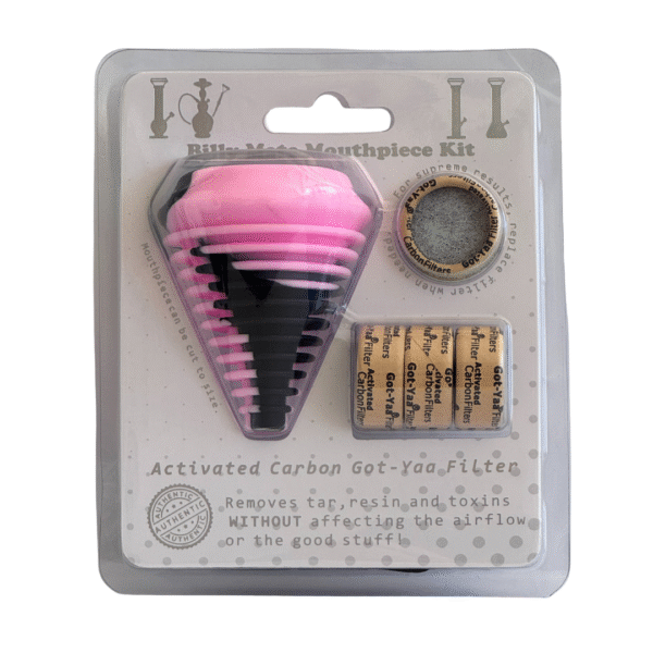 billy mate silicone mouthpiece starter kit for got yaa filters