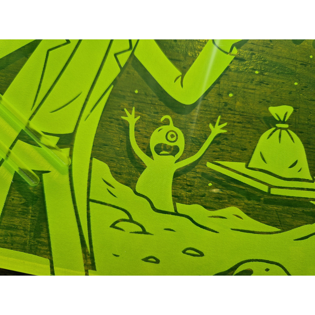 OG Snuff - Rick and Snorty Snuff Board