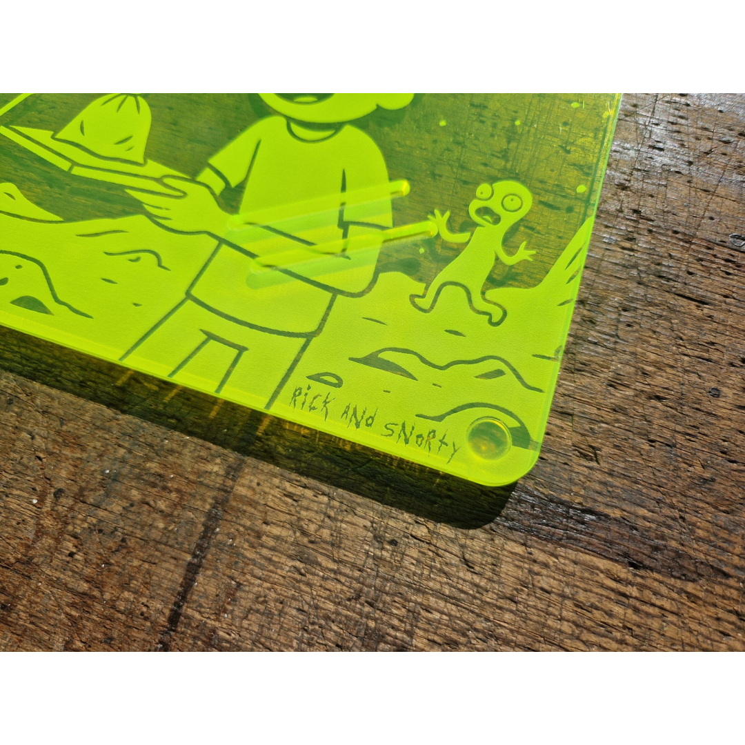 OG Snuff - Rick and Snorty Snuff Board