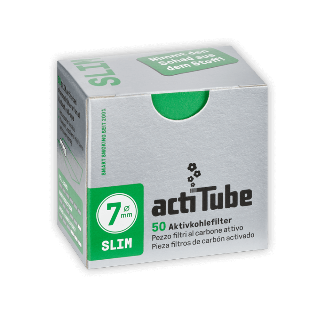 actiTube Activated Charcoal Filters – SLIM