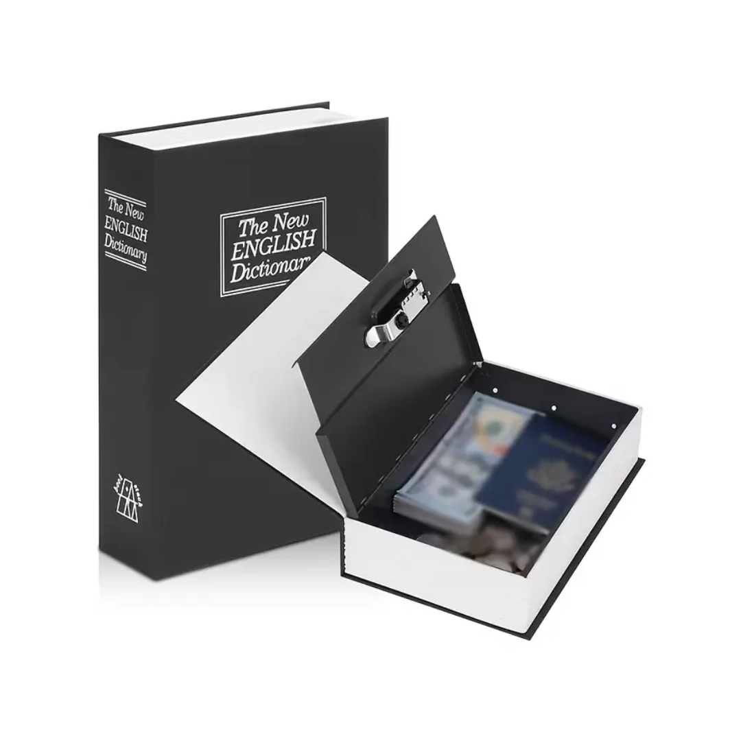 Dictionary Book Stash Safe with Combination Lock